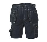teXXor 4341-56 Bermuda Short de travail, Noir, Taille 56