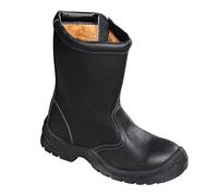 teXXor Bottes de sécuritéitS3-Bottes d'hiver à déchirerrsBottes à fermeture éclair Noir/Vert EUR 46