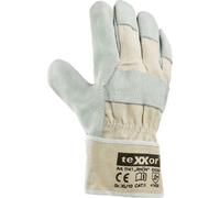 teXXor Gants en cuir croûte de bovin Rhön (12 paires) 1141 12
