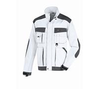 teXXor Veste à bretelles en toile Antigua blanc/gris XL