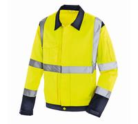teXXor Veste de sécurité Davenport jaune vif/navy L