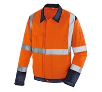 teXXor Veste de sécurité Davenport orange vif/navy M
