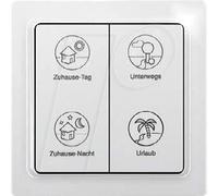 TF-4PT Poussoir mural radio profil EnOcean (TF-4PT)