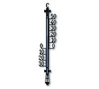 TFA 12.6008 - Thermomètre d'extérieur, plastique, couleur noire