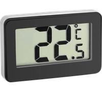 Thermomètre - TFA DOSTMANN - 30.2028.01 - Noir - Sans fil - Mesure intérieure Noir