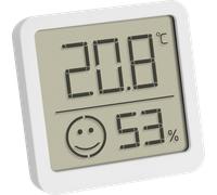 TFA Dostmann Thermo-hygromètre Solo 30.5053.02 numérique intérieur Blanc