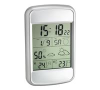 Thermomètre TFA Station météo radio LOOK 35.1123 argent G