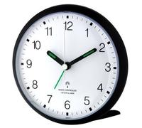 TFA 60.1506.01 Dostmann Analogique Radio-réveil Noir Mouvement de Balayage Silencieux