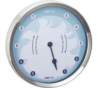 TFA® 60.3029.06 TFA® Gezeitenuhr 60.3029.06 silber Metall, Ø 22,0 cm