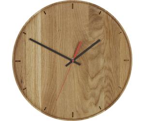 TFA 60.3070.01 Horloge murale en chêne massif