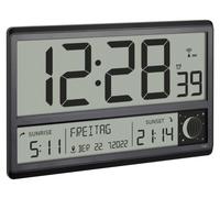 TFA 60.4524.01 noir Horloge radiopilotée digitale XL