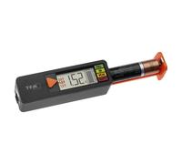 TFA Dostmann Testeur de piles BatteryCheck 98.1126.01 digital ultra-compact universel AAA–9V Noir