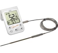 TFA Dostmann 14.1510.02 Thermomètre de barbecue surveillance de la température à coeur, capteur filaire rôti, grillade, cuisson à