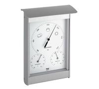 TFA Dostmann Station météo extérieure 20.2045 – aluminium/plastique argent/blanc H215×L145×P70 mm