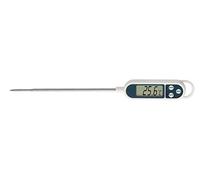 TFA Dostmann 30.1054 Thermomètre numérique Polyvalent (thermomètre à rôtir, Nourriture Bavaroise, thermomètre à vin), Longue sonde d'injection, idéal également pour Une Utilisation Professionnelle