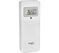 TFA Dostmann 30.3247.02 Hygrostation Thermique avec écran de Rechange et émetteur supplémentaire pour Station météo Radio Elements et Quadro V2 Blanc
