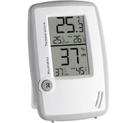 TFA Dostmann 30.5015 Thermometre Hygromètre digital Room Control (argent/Blanc)