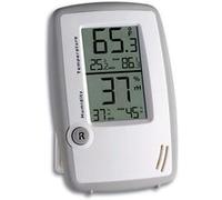 TFA Dostmann Thermomètre hygromètre 30.5015 numérique 20–99 % HR Argent/Blanc