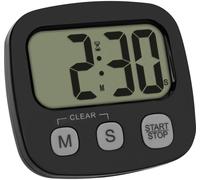 TFA Dostmann 4009816042507 Chronomètre noir numérique