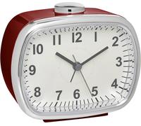 TFA Dostmann 60.1032.05 à quartz Réveil rouge Heures de réveil 1 grand écran