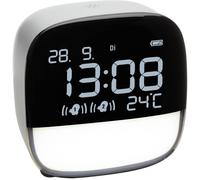 TFA Dostmann 60.2034.02 à quartz Réveil blanc Heures de réveil 2