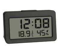 TFA Dostmann 60.2045.10 à quartz Réveil gris Heures de réveil 1