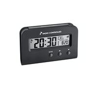 TFA Dostmann 60.2513.01 Rveil radio-pilot (Noir)