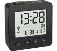 TFA Dostmann 60.2545.01 radiopiloté(e) Réveil noir Heures de réveil 1 noir G