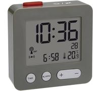 TFA Dostmann 60.2545.10 radiopiloté(e) Réveil anthracite Heures de réveil 1
