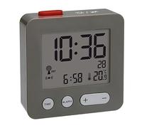 TFA Dostmann Réveil radiopiloté 60.2545.10 Anthracite - 1 heure de réveil