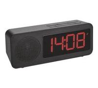 TFA Dostmann 60.2546.01 radiopiloté(e) Réveil noir Heures de réveil 1 noir G