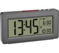TFA Dostmann 60.2563.10 radiopiloté(e) Réveil anthracite Heures de réveil 2