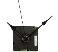 TFA Dostmann 60.3024.01 Mécanisme Horloge Quartz avec Set d'aiguilles (Noir avec Batterie)