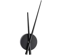 TFA Dostmann Horloge murale 60.3036.01 – à quartz, mécanisme silencieux, 50 cm, noir