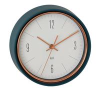 TFA Dostmann 60.3547.20 Horloge murale radiocommandée 22.3 cm x 7 cm pétrole, vert (60.3547.20)