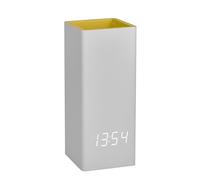 TFA Dostmann Clocco Desk 60.2041.15 Réveil numérique avec Organiseur à stylos, Porte-Stylo avec Heure, pour Le Bureau, Gadget de Bureau, avec thermomètre intérieur, Affichage de la Date, Horloge à