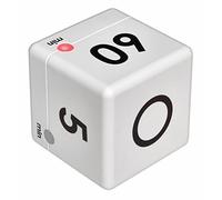 TFA Dostmann Timer Cube Minuteur blanc numérique