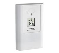 TFA Dostmann Emetteur thermo-hygro, 30.3211.02, capteur supplémentaire pour station météo radio Casa (35.1135), transmission sans fil, blanc