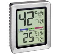 TFA Dostmann EXACTO Thermo-hygromètre argent 30.5047.54.K | THERMOMETRE - PLUVIOMETRE - BAROMETRE