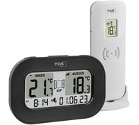 TFA Dostmann Funk-Thermometer COOL@HOME Thermomètre numérique radiopiloté noir 30.3046.01