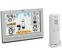 TFA Dostmann Funk-Wetterstation METEO JACK 35.1097.54 Station météo radiopilotée Prévisions météorologiques 12 à 24 heures Nombre