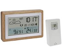 TFA Dostmann Funk-Wetterstation OAK 35.1167.54 Station météo radiopilotée Prévisions météorologiques 12 heures Nombre de capteurs