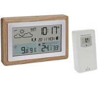 TFA Dostmann Funk-Wetterstation OAK 35.1167.54 Station météo radiopilotée Prévisions météorologiques 12 heures Nombre de capteurs max. 3