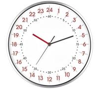 Horloge murale TFA Dostmann 60.3069.02 à quartz 30.4 mm x 48 mm aluminium