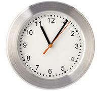 TFA Dostmann Horloge Murale Gris Métal