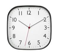 Horloge murale TFA Dostmann 60.3076.01 à quartz 27.9 mm x 4.9 mm x 27.9 mm noir mécanisme d'horloge silencieux
