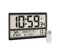 TFA Dostmann Horloge radiopilotée 60.4521.01 avec température extérieure et intérieure