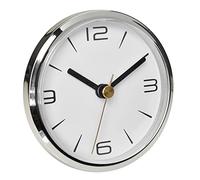 TFA Dostmann Horloge radiopilotée 60.3543.02 radiopiloté(e) 90 mm x 36 mm Chrome (Brillant) à encastrer
