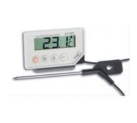 TFA Dostmann Thermomètre à sonde à piquer LT-101 -40 à +200 °C sonde NTC conforme HACCP
