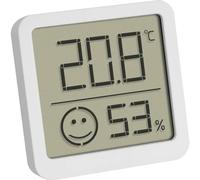 TFA Dostmann Thermo-hygromètre Solo 30.5053.02 numérique intérieur Blanc